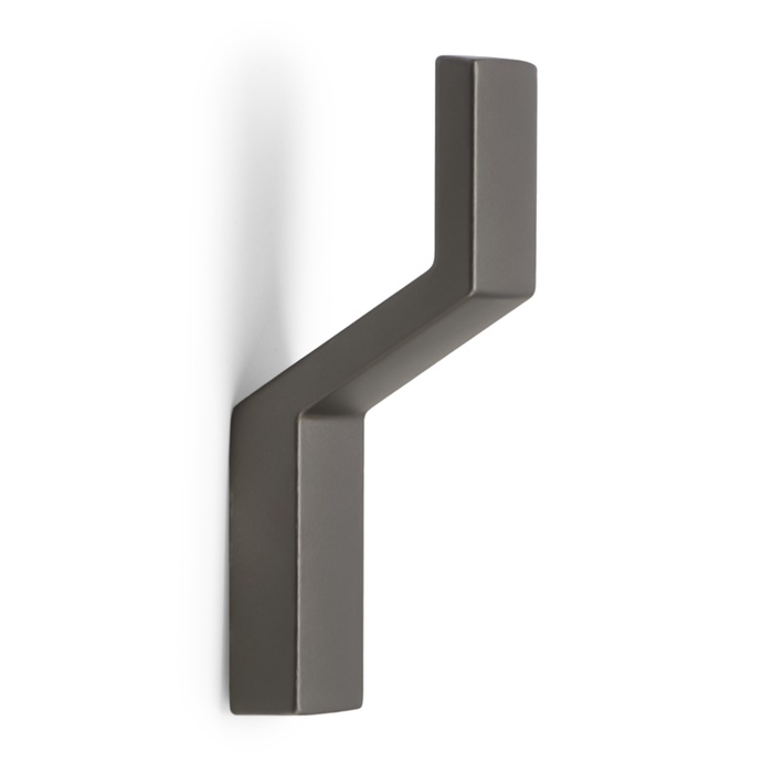 Крючок мебельный CAPPIO TRANQUILITY, однорожковый, графит